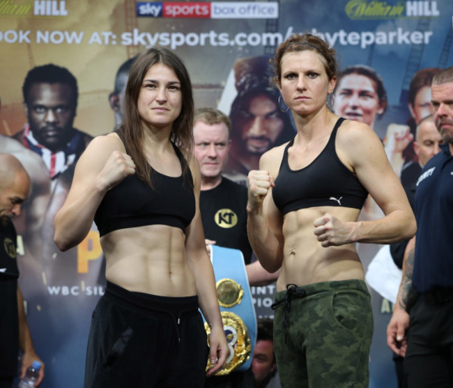 Katie Taylor and Kimberly Connor