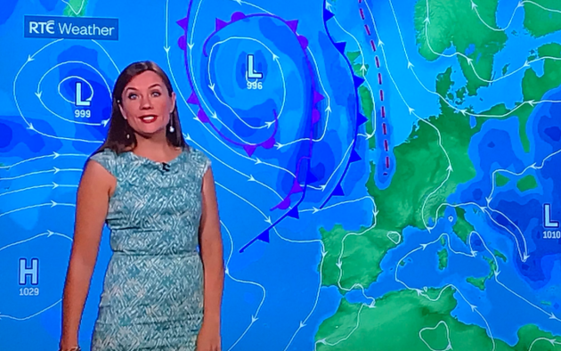 Many viewers noticed that last night's RTÉ weather forecast was more ...