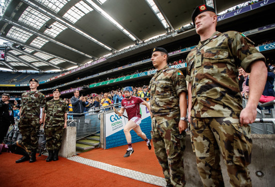 Paul Killeen takes to the field