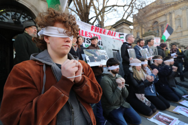 Ireland Palestine Solidarity Campaign protest