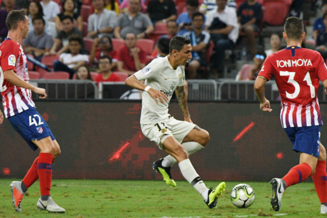 (SP)SINGAPORE-SOCCER-INTERNATIONAL CHAMPIONS CUP-PARIS SAINT-GERMAIN VS ATLETICO DE MADRID