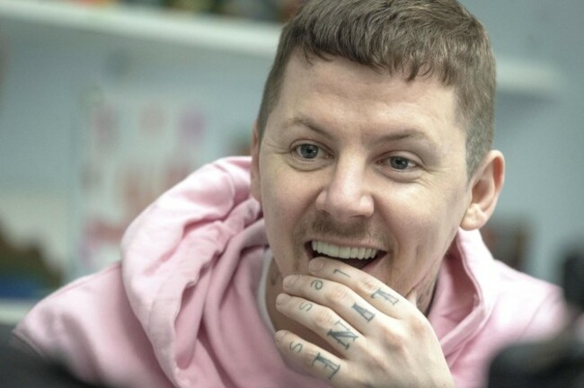 Professor Green Visits Homeless Charity - London