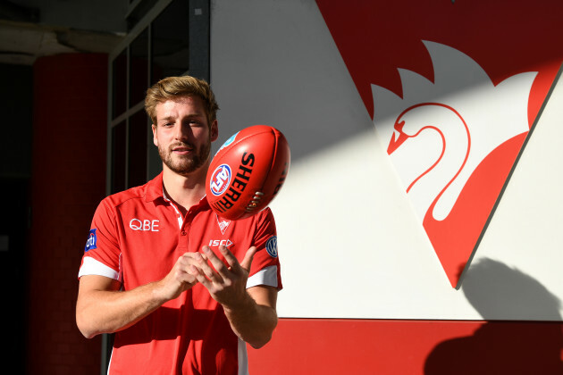 AFL SWANS ALEX JOHNSON PRESSER