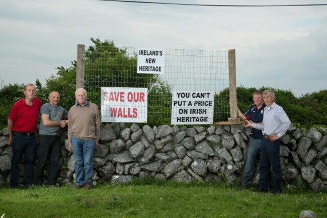 Photo from the Destruction of the Gateway to the Burren Facebook page (1)