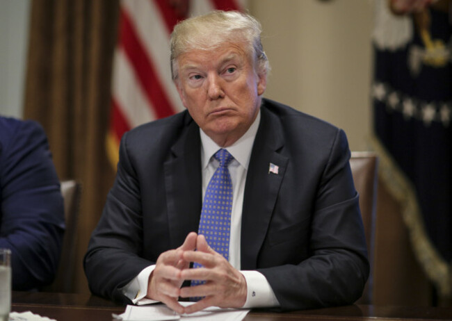 President Trump Hosts a meeting with inner city pastors