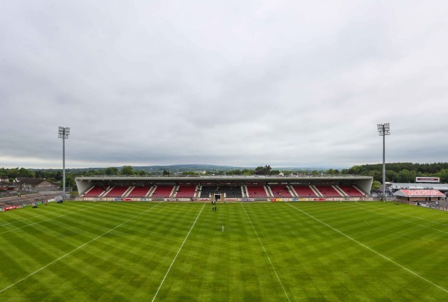A view of Healy Park