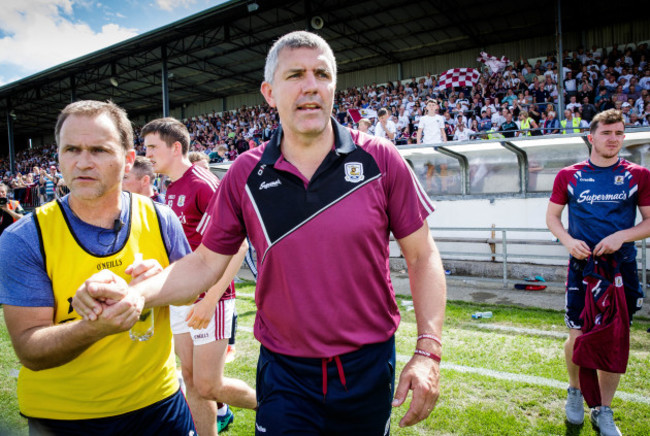 Kevin Walsh at the final whistle