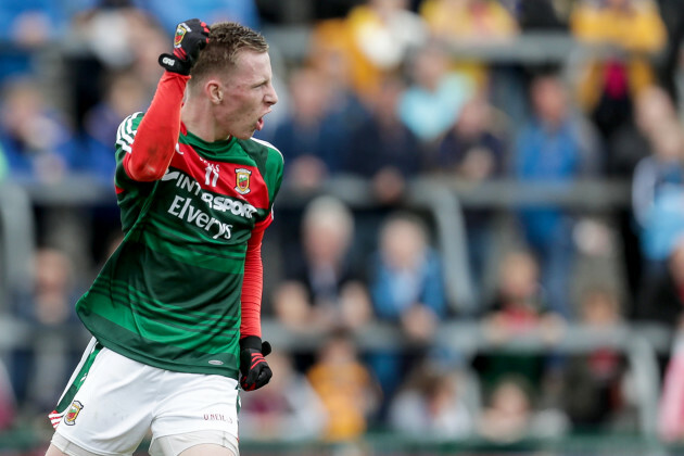 Ryan O'Donoghue celebrates after scoring a goal