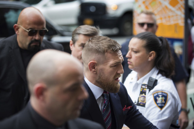 UFC McGregor Scuffle Mixed Martial Arts