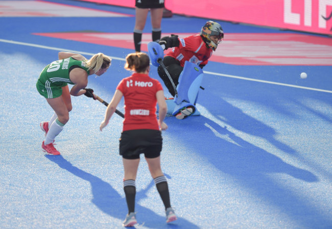 Chloe Watkins scores the winning goal in the shootout