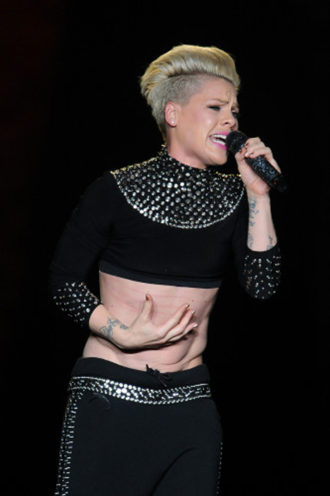 Pink postpones concert