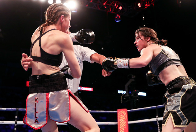 Katie Taylor finishes Kimberly Connor