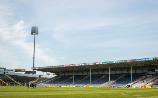 A general view of Semple Stadium