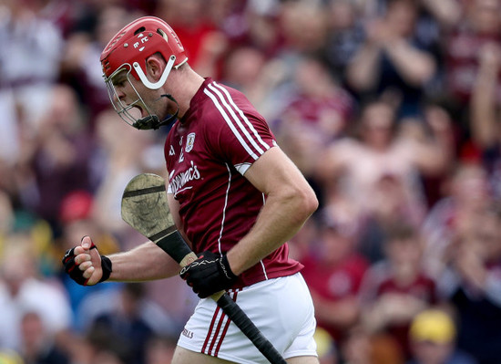 Jonathan Glynn celebrates scoring a goal