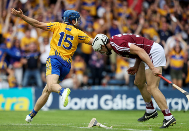 Shane O’Donnell celebrates scoring a goal