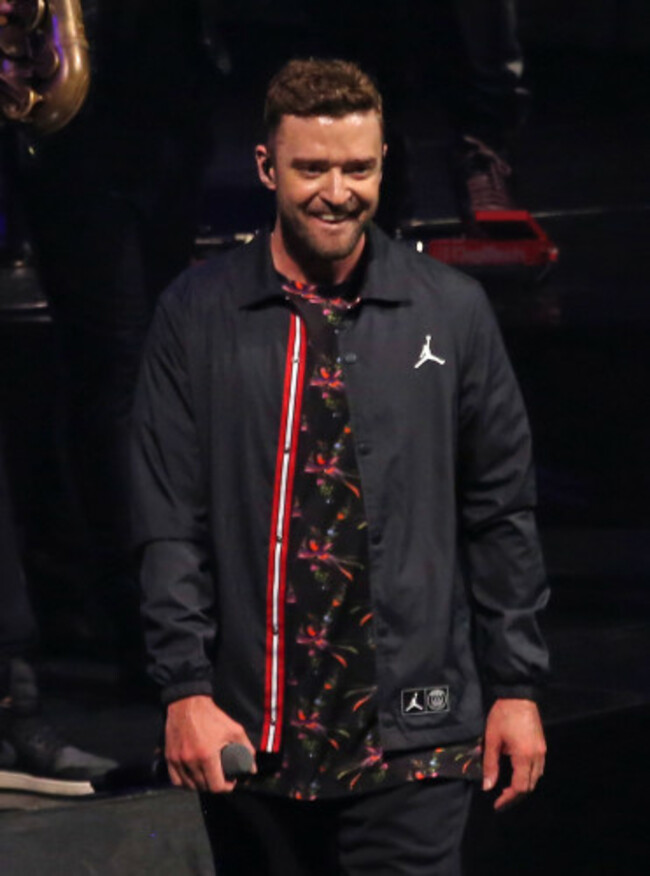 Justin Timberlake in concert - Paris