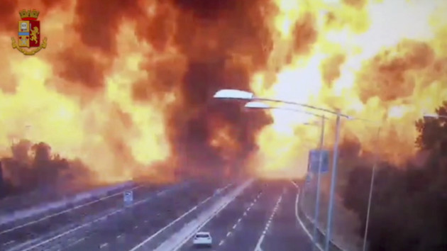 Italy Highway Explosion