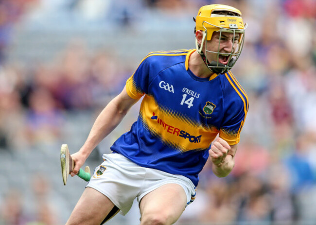 Mark Kehoe celebrates his goal