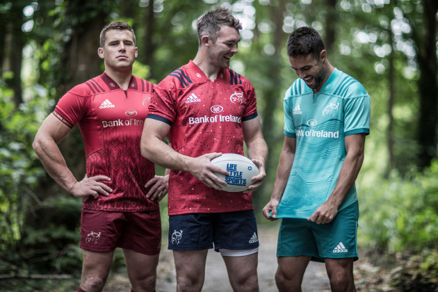 CJ Stander, Peter O'Mahony and Conor Murray