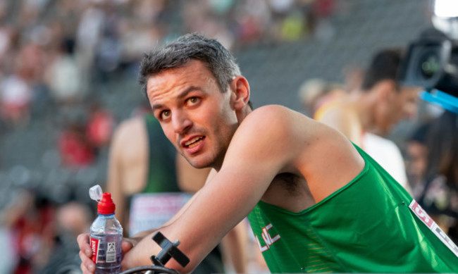 Thomas Barr after qualifying for the final