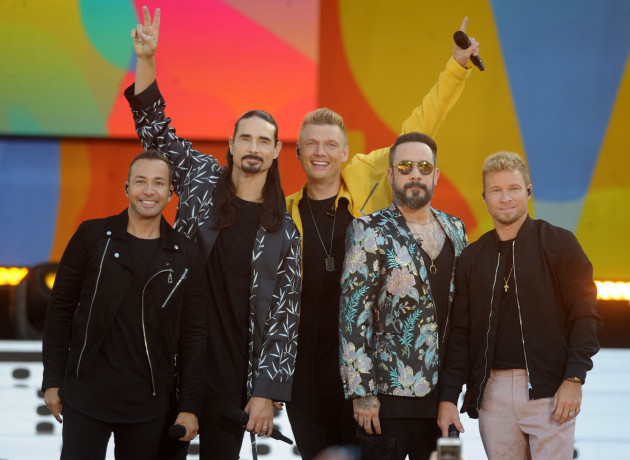 Back Street Boys Performs At GMA - NYC
