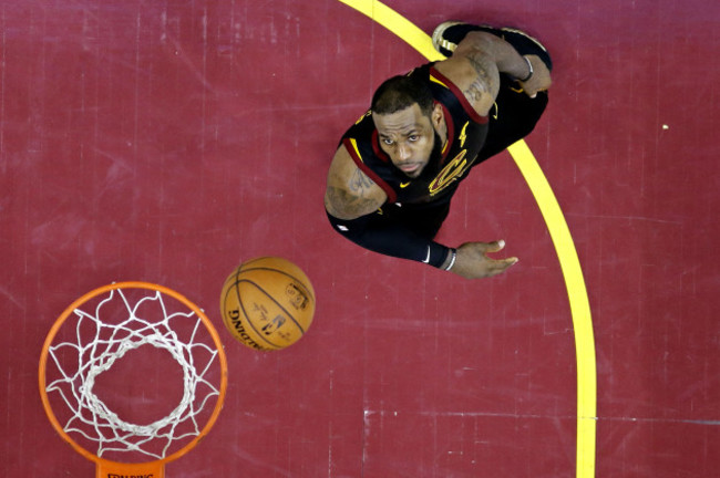 NBA: Finals-Golden State Warriors at Cleveland Cavaliers