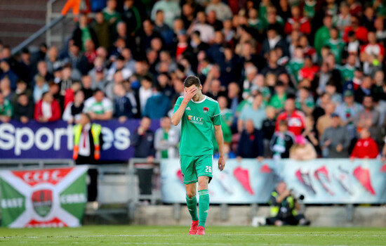 Garry Buckley dejected