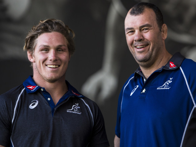 RUGBY WALLABIES MICHAEL HOOPER SIGNING