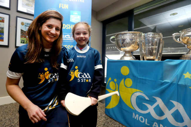 Mags D'Arcy with Sarah Ryan