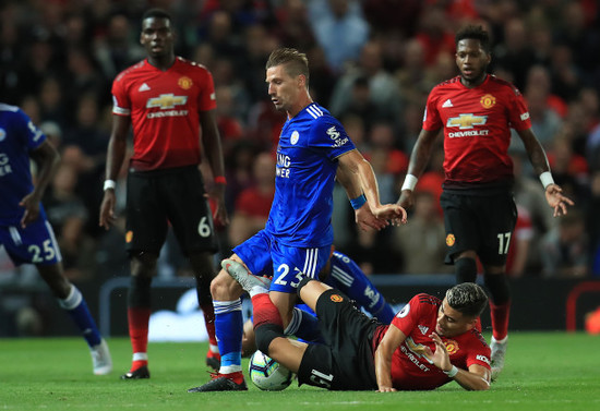 Manchester United v Leicester City - Premier League - Old Trafford