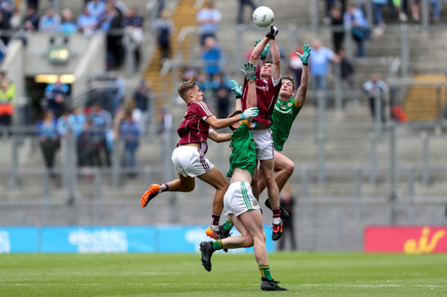 Cathal Sweeney and Ryan Monahan with Bryan McCormack and Adam Reilly