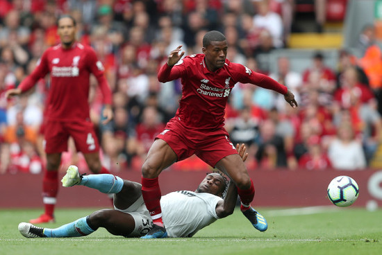 Liverpool v West Ham United - Premier League - Anfield