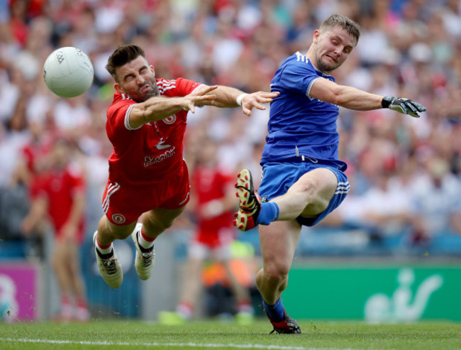 Dermot Malone with Tiarnan McCann