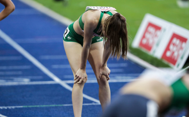 Ciara Mageean dejected after finishing fourth