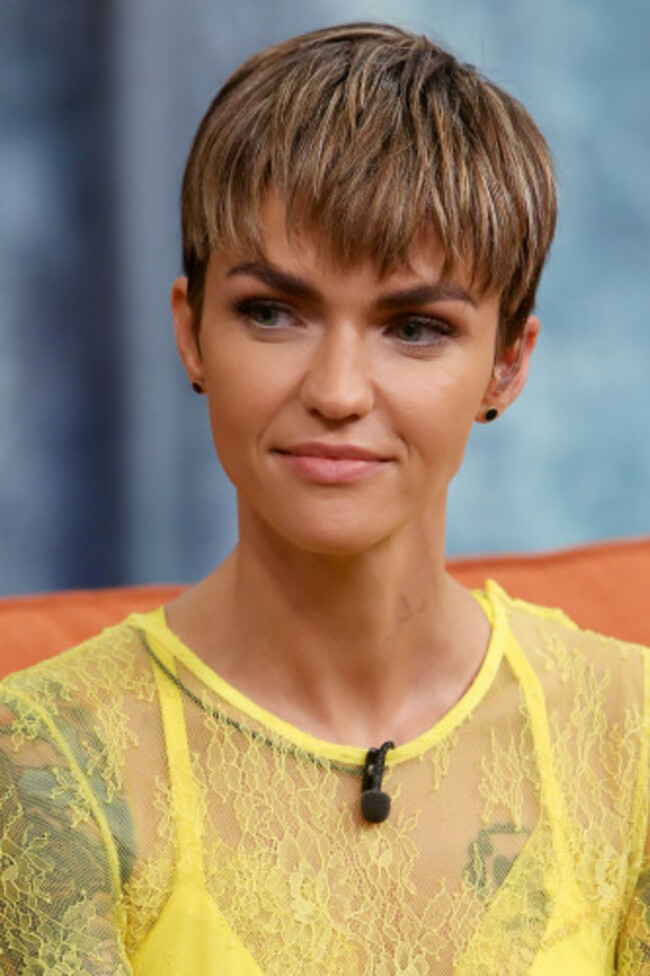 FL: Actress Ruby Rose Visit Univision's 'Despierta America'