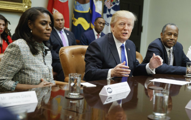 Donald Trump, Omarosa Manigault, Ben Carson, Lynne Patton