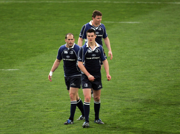 Brian O'Driscoll, Felipe Contepomi and Jonathan Sexton