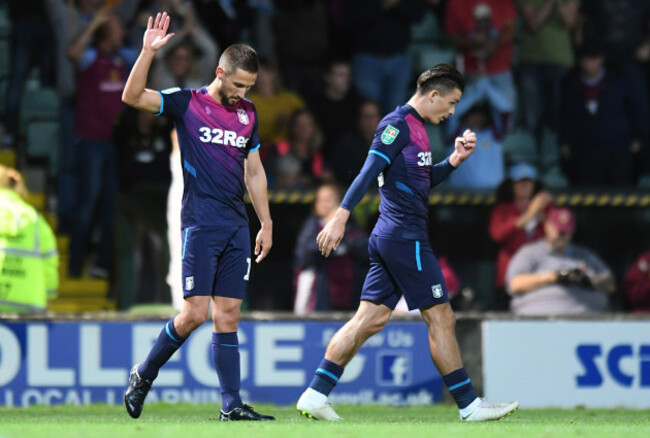 Yeovil Town v Aston Villa - Carabao Cup - First Round - Huish Park