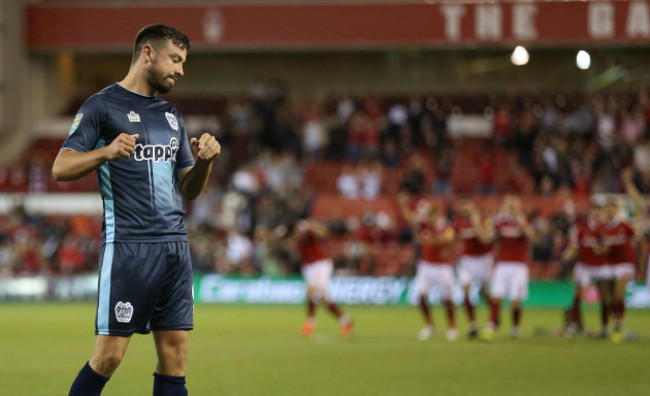 Nottingham Forest v Bury - Carabao Cup - First Round - City Ground