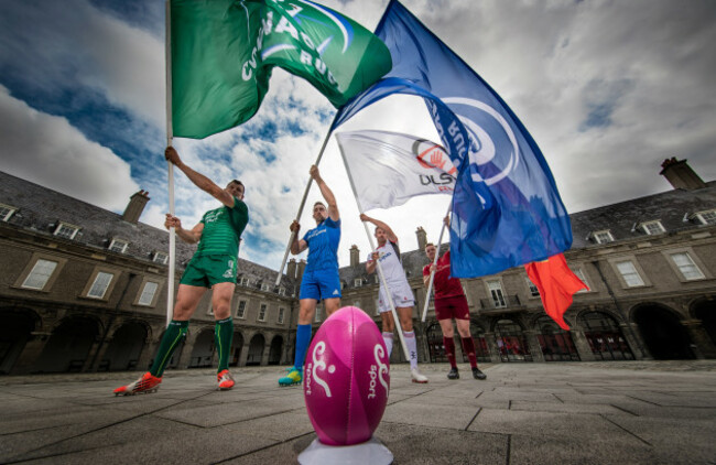 Robin Copeland, Jack Conan, Billy Burns and Rory Scannell
