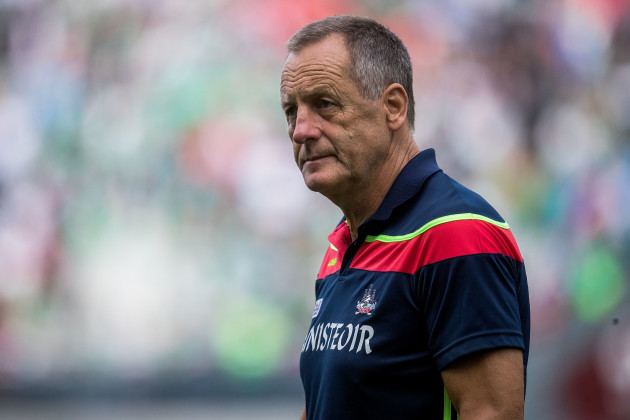 John Meyler dejected at the end of the game