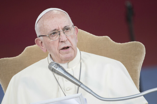 Italy: Pope Francis Leads In Rome's Circus Maximus An Evening Prayer Vigil With Youths
