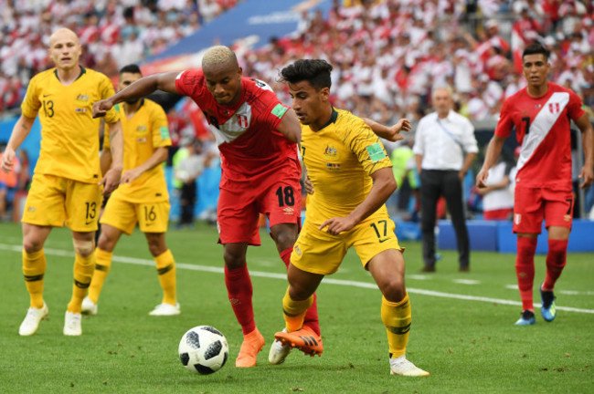 Australia v Peru - FIFA World Cup 2018 - Group C - Fisht Stadium