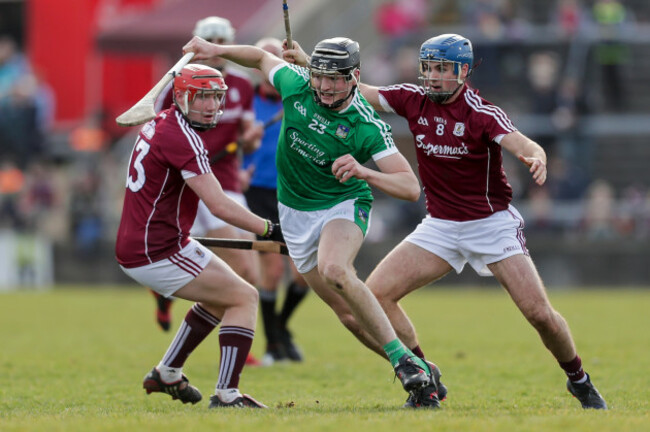 Kyle Hayes with Conor Whelan and Johnny Coen