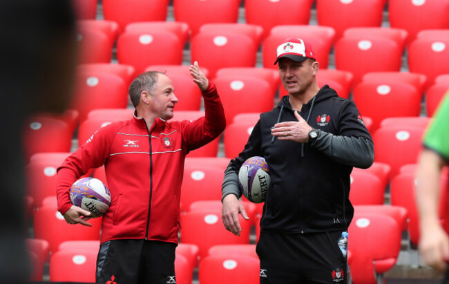 David Humphreys with Johan Ackermann