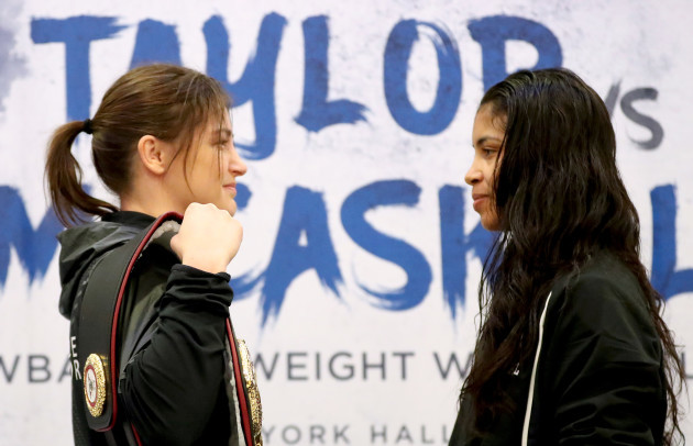 Katie Taylor and Jessica McCaskill