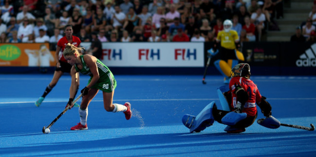 Ireland v India - Vitality Women's Hockey World Cup - Quarter Final - Lee Valley Hockey and Tennis Centre