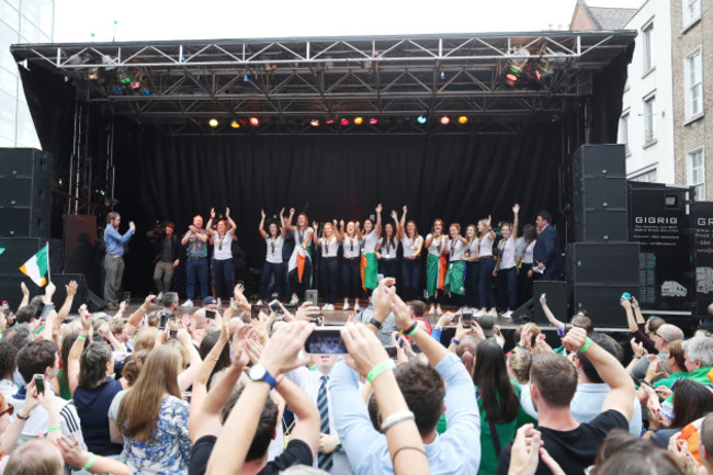 Ireland World Cup Hockey Team Homecoming
