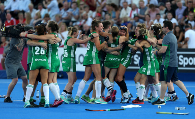 Ireland v India - Vitality Women's Hockey World Cup - Quarter Final - Lee Valley Hockey and Tennis Centre
