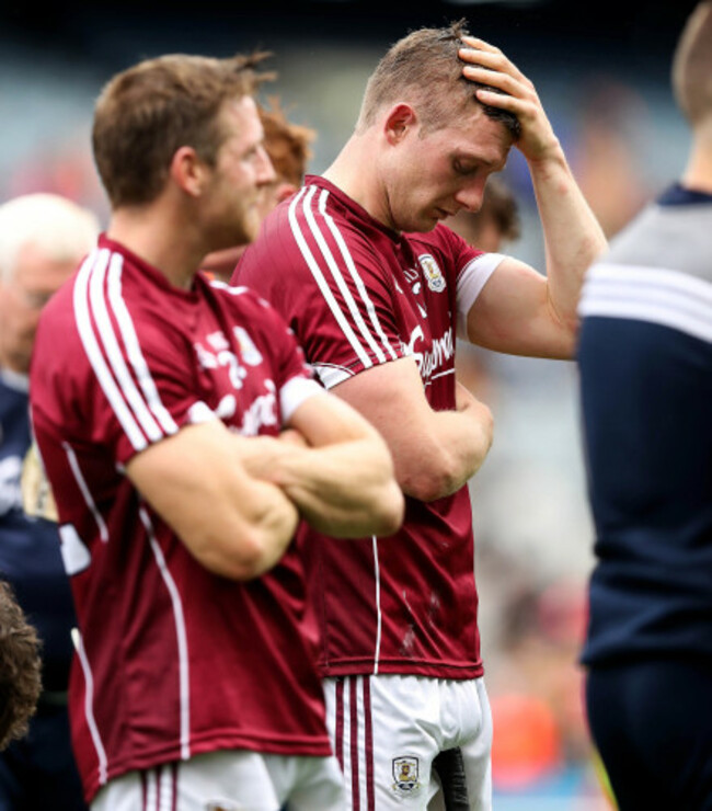 Joe Canning dejected